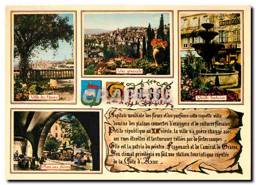 CPM Paysages de France Grasse Alpes Maritimes 
