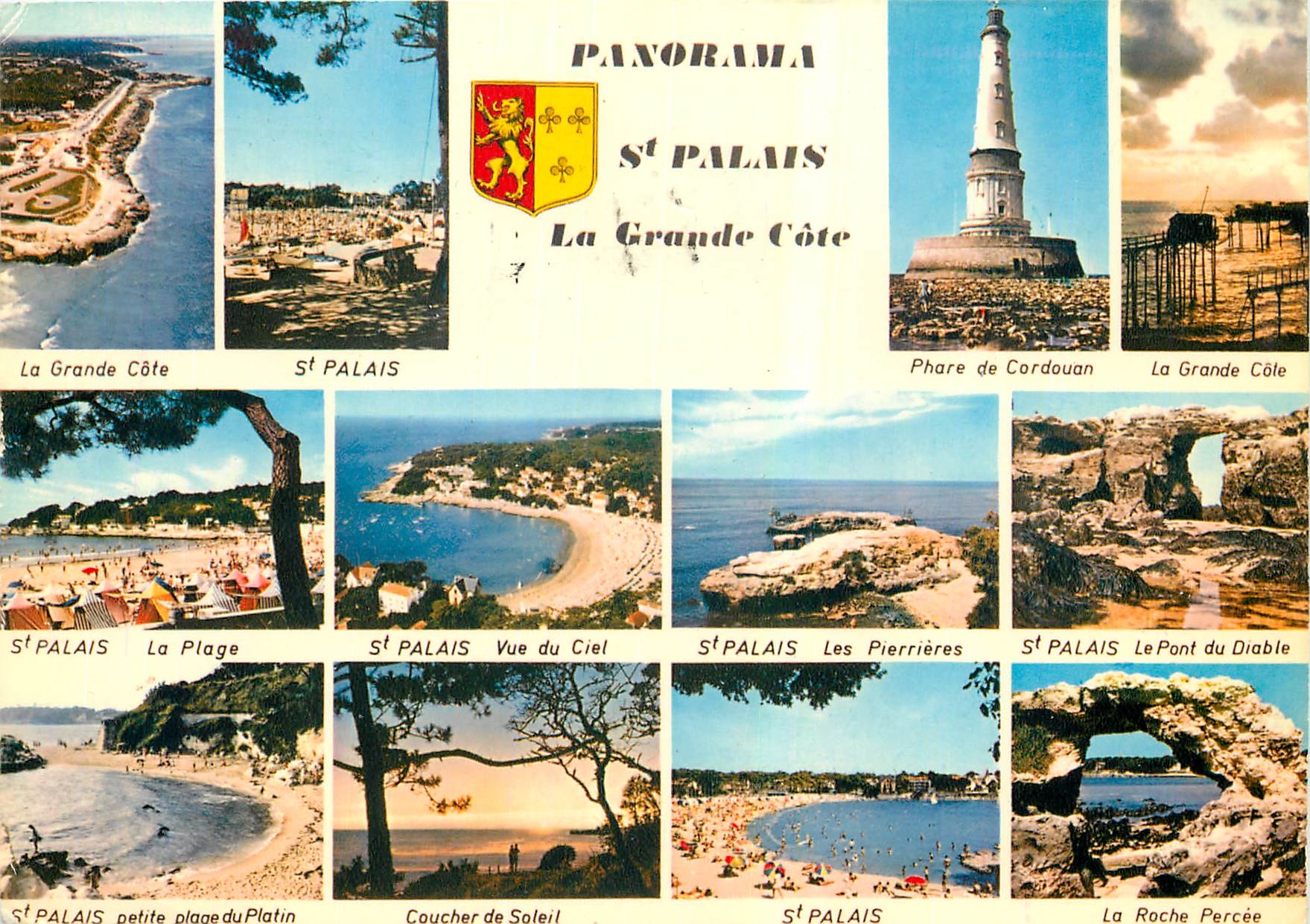 St Palais — Panorama de La Grande Côte — Éditions Théodat