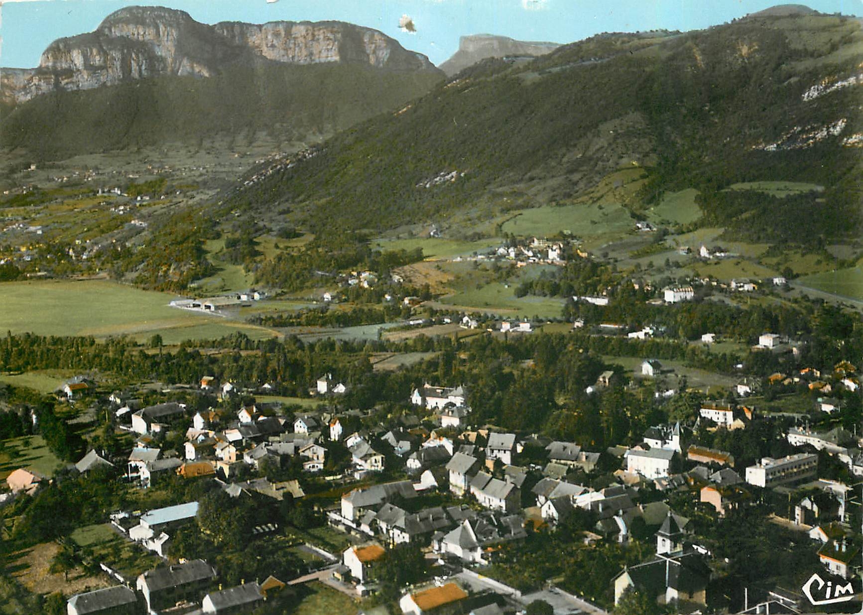 CPM Challes les Eaux Savoie vue generale aerienne 