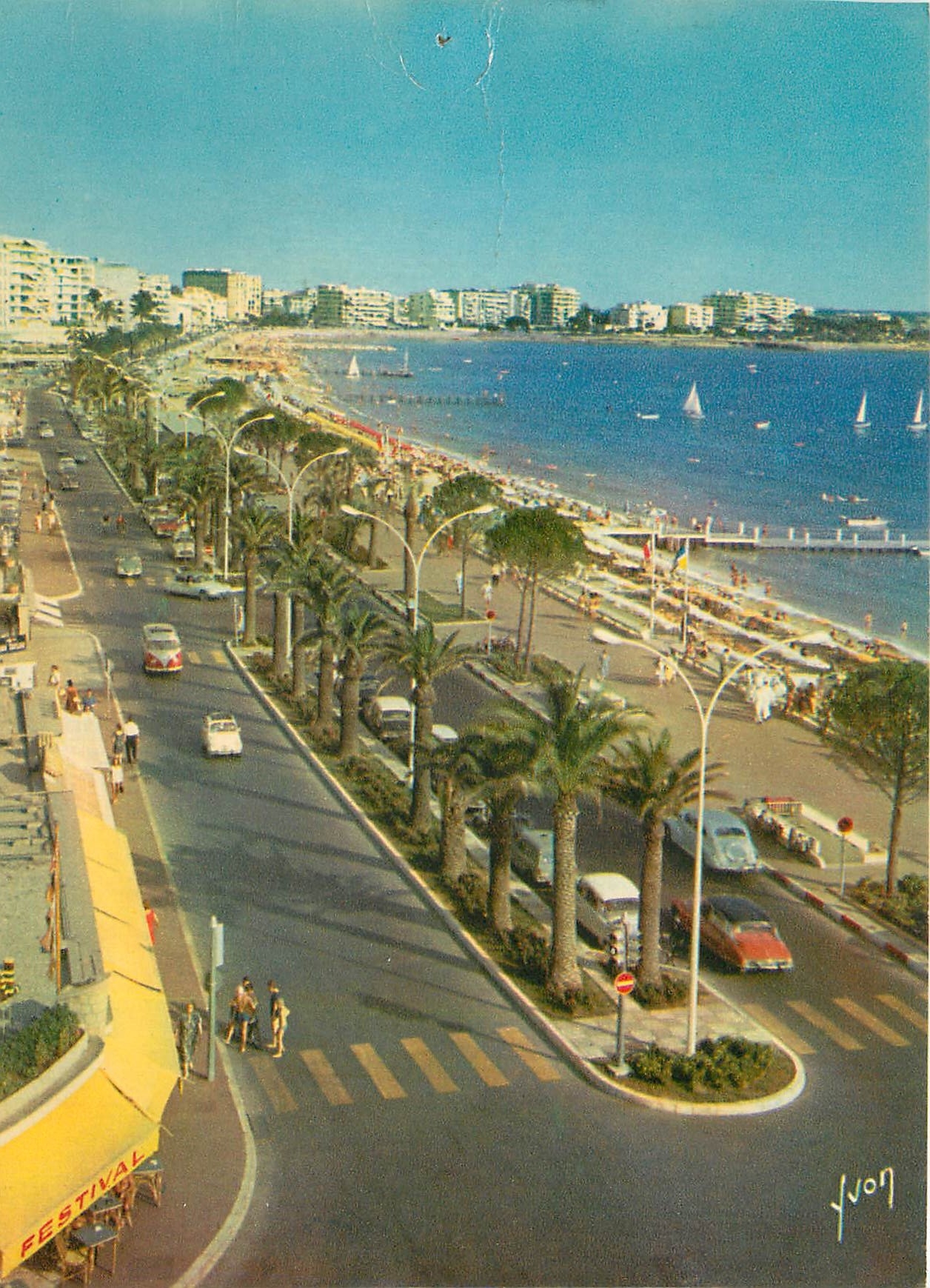 CPM Couleurs et Lumiere de France la Cote d'Azur miracle de la nature Cannes Alpes Maritimes la Croi