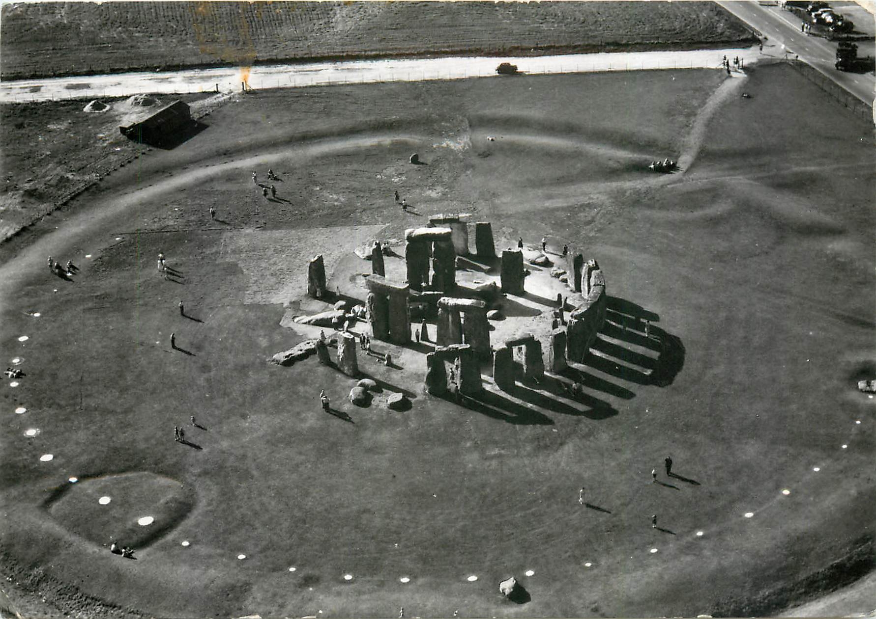 CPM Stonehenge Wiltshire Air View From South east 
