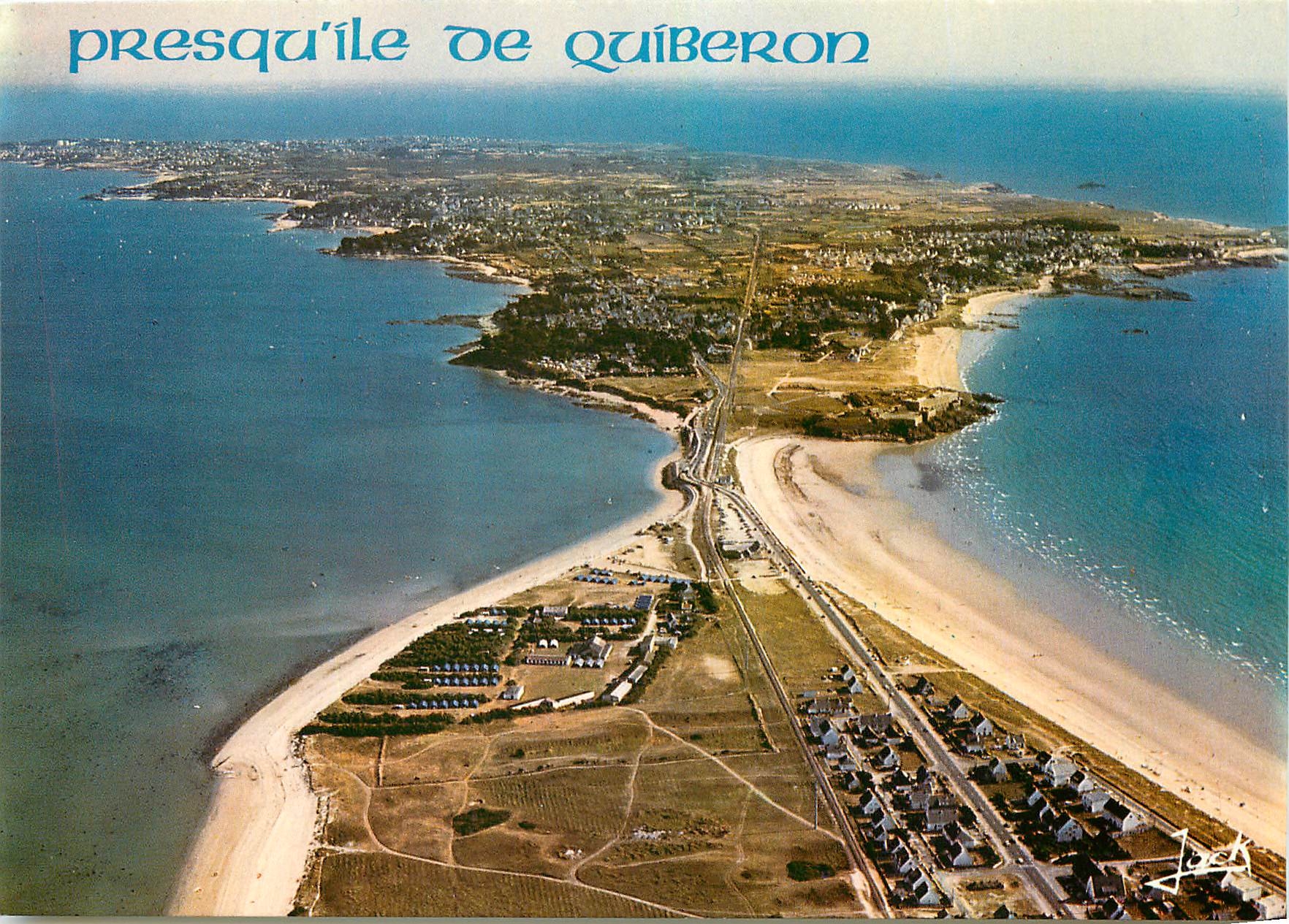 CPM Couleurs de Bretagne la Presqu'il de Quiberon l'Isthme et la Presqu'Ile 
