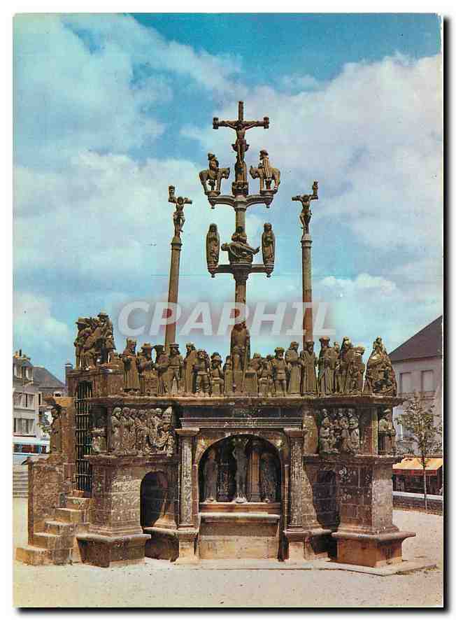 CPM Vieilles Pierres Saintes en Bretagne le Calvaire de Plougastel Daoulas un des plus importants de