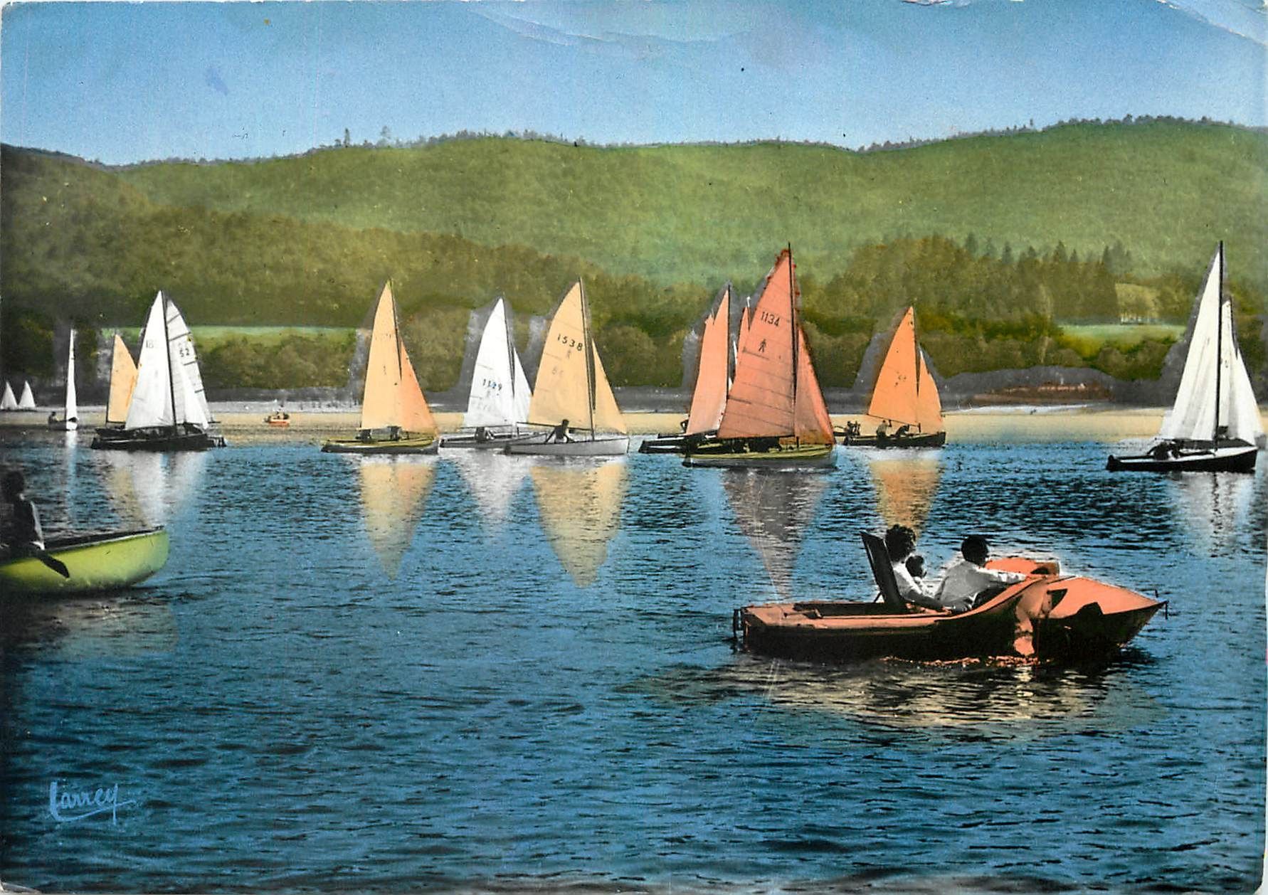 Bassin von Saint-Ferréol — Regattarennen — Edition LARREY