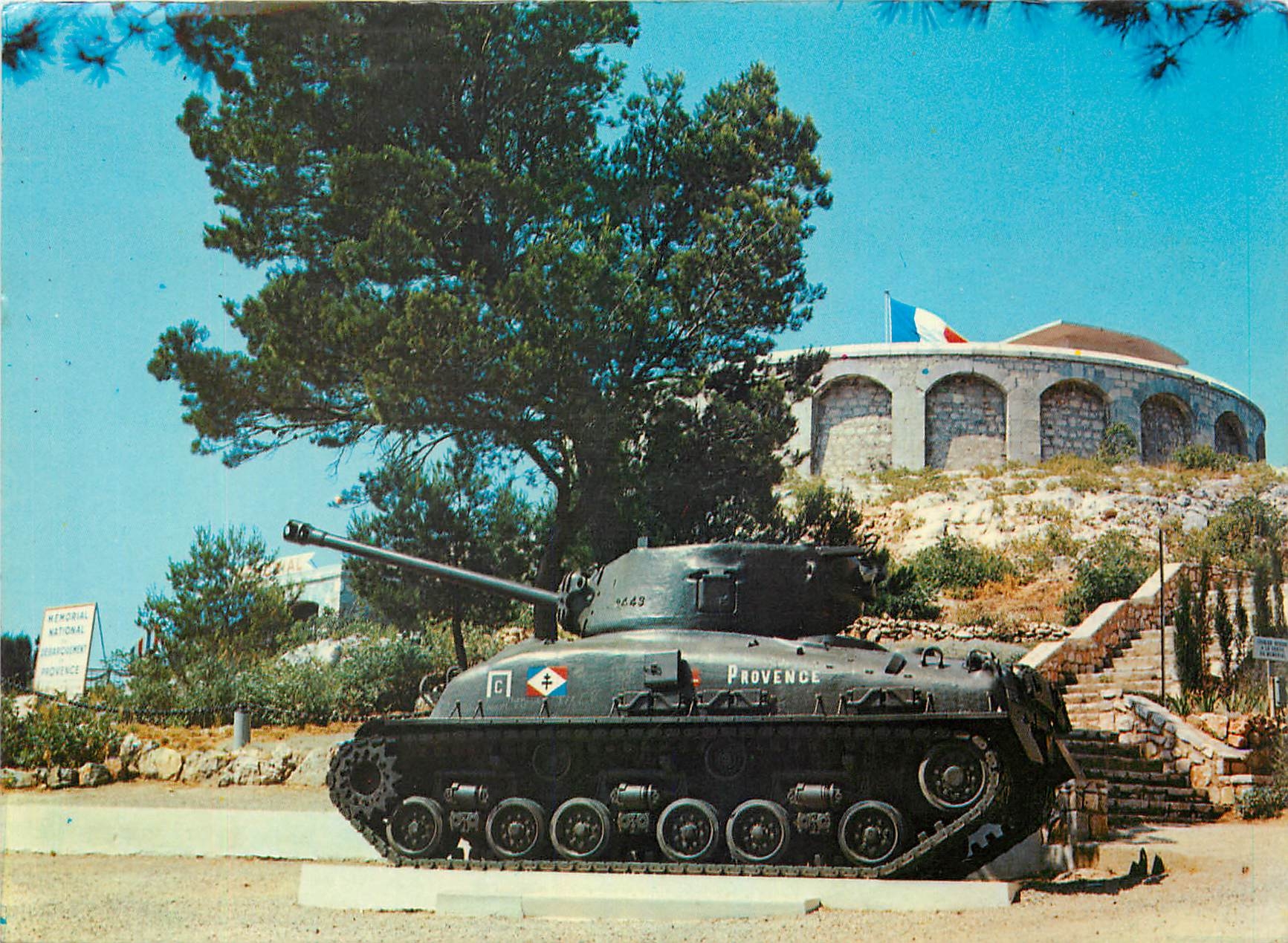 Nationaler Gedenkstein der Kämpfer der Provence — Panzer M4 Sherman n°4649 — Verlag Les Éditions du Faron