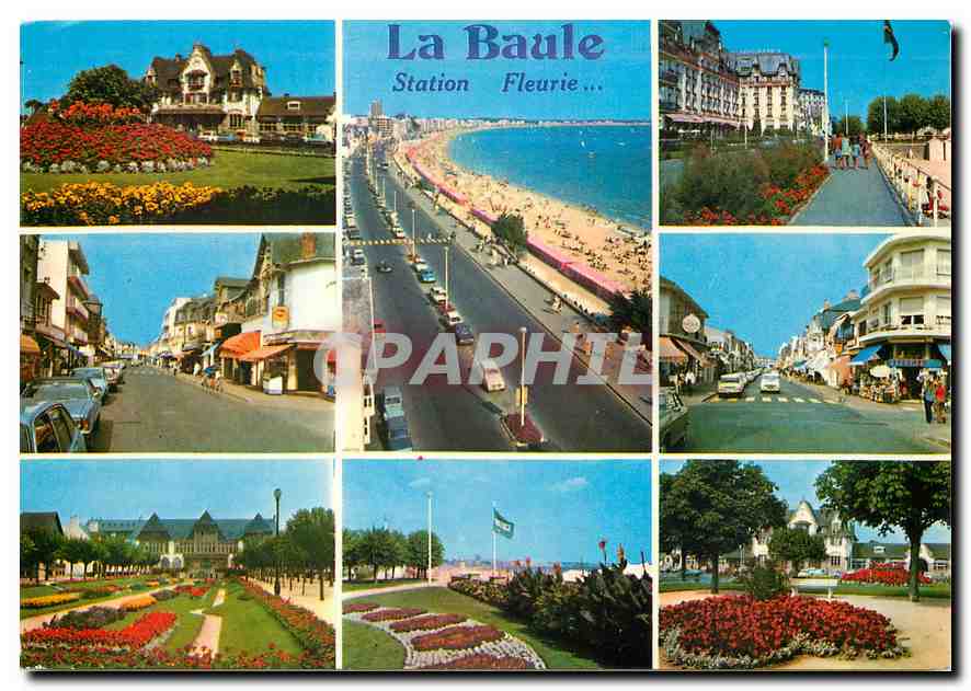 CPM La Bretagne Touristique la Baule 