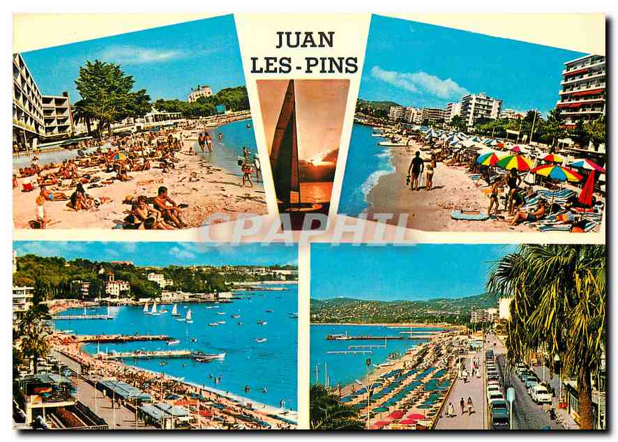 CPM Cote d'Azur Souvenir de Juan les Pins 