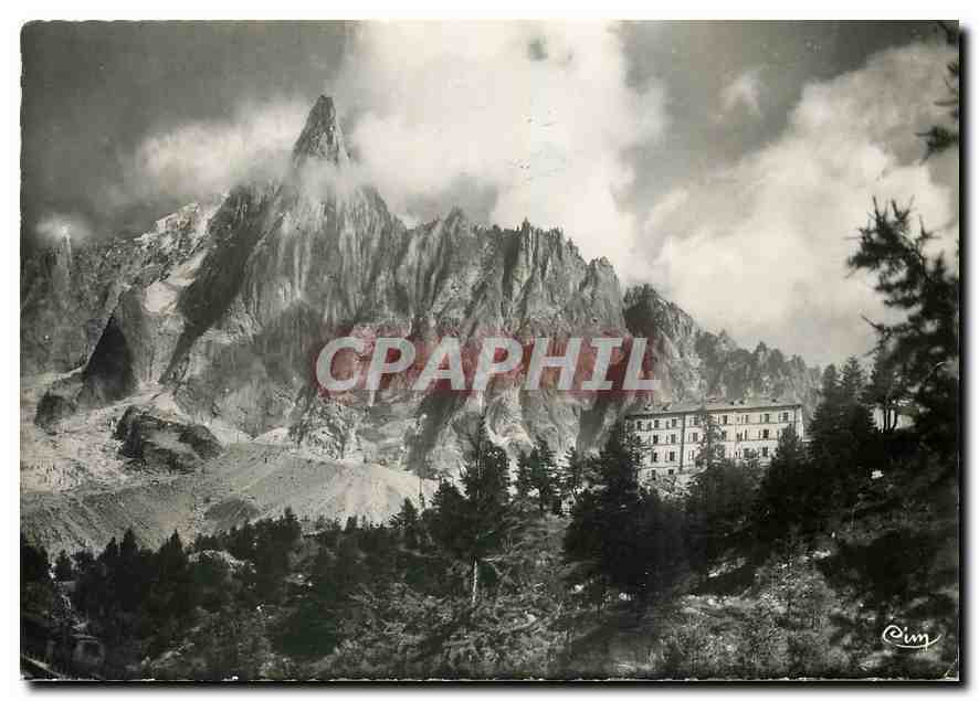 CPM Chamonix Hte Savoie la Mer de Glace Hotel du MOntenvers et le Dru 