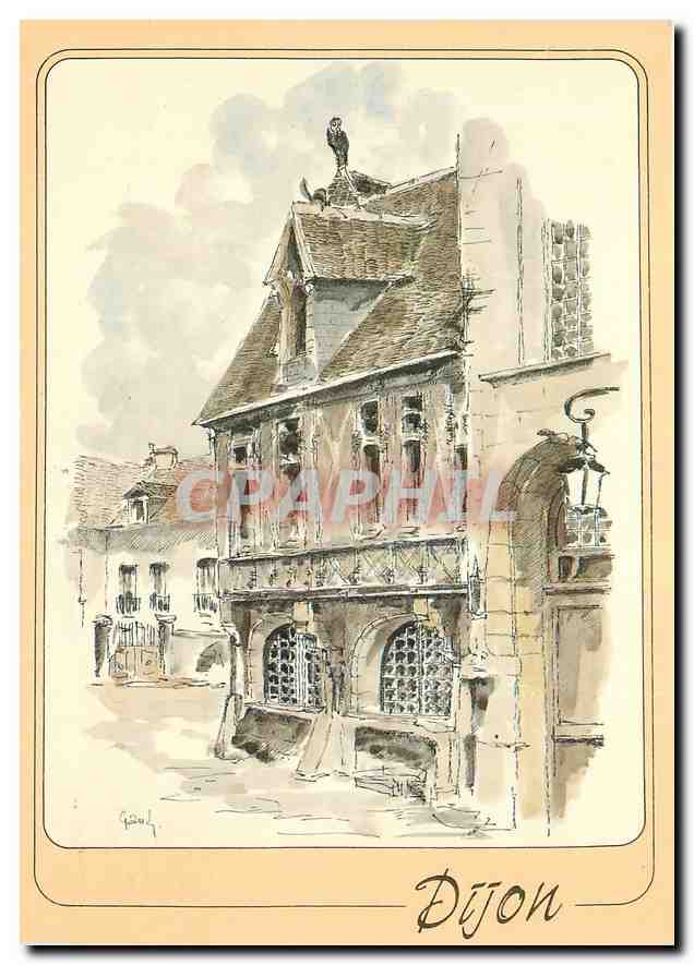 CPM Dijon Cote d'Or Maison Milliere rue de la Chouette 