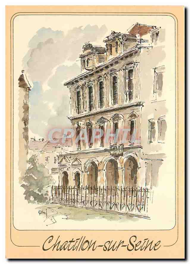 CPM Chatillon sur Seine Cote d'Or le Musee Maison Philandrier epoque Renaissance 