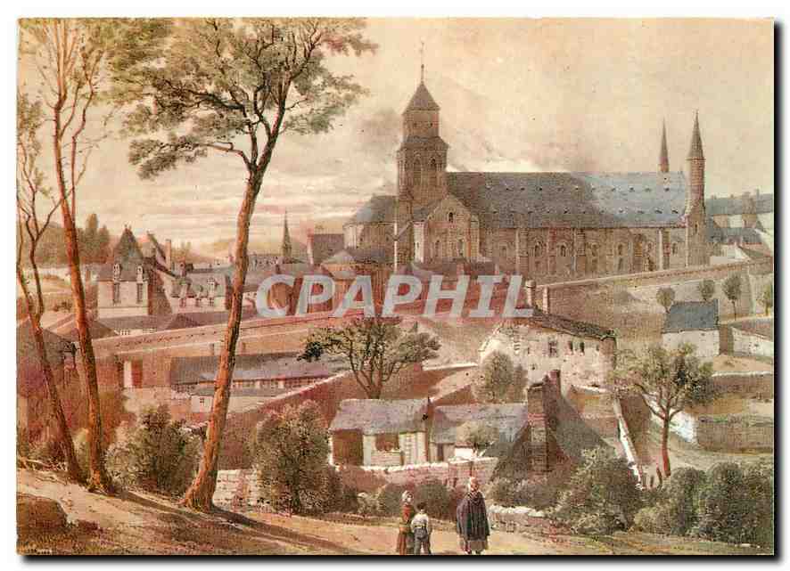 CPM Anjou et Touraine du Temps Jadis Ancienne Abbaye de Fontevrault 