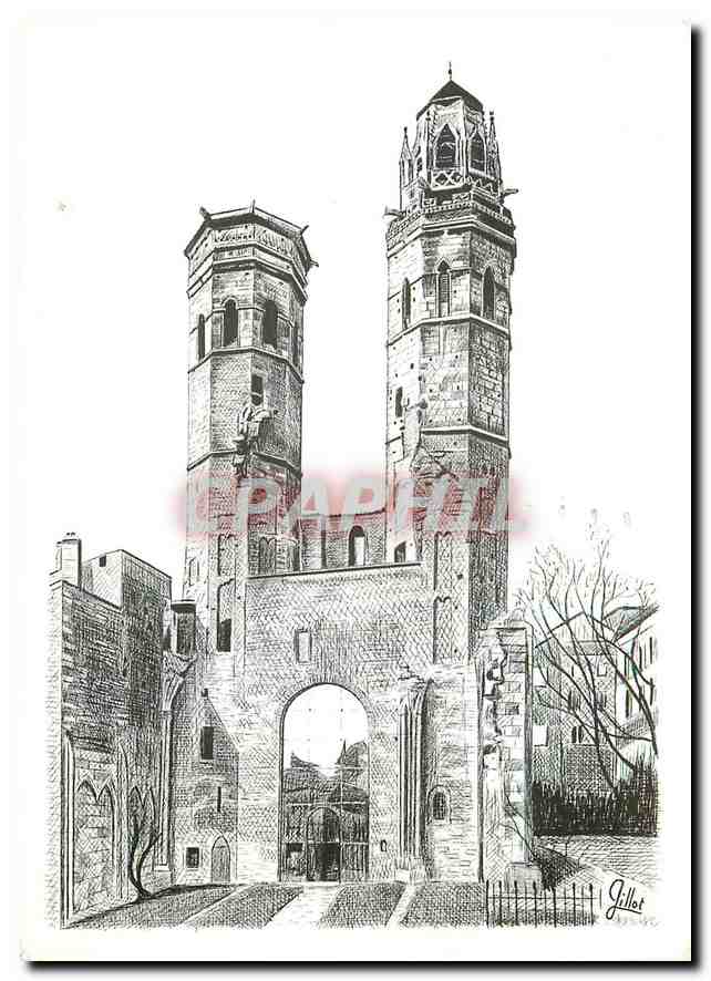 CPM Macon Saone et Loire Le Vieux Saint Vincent 