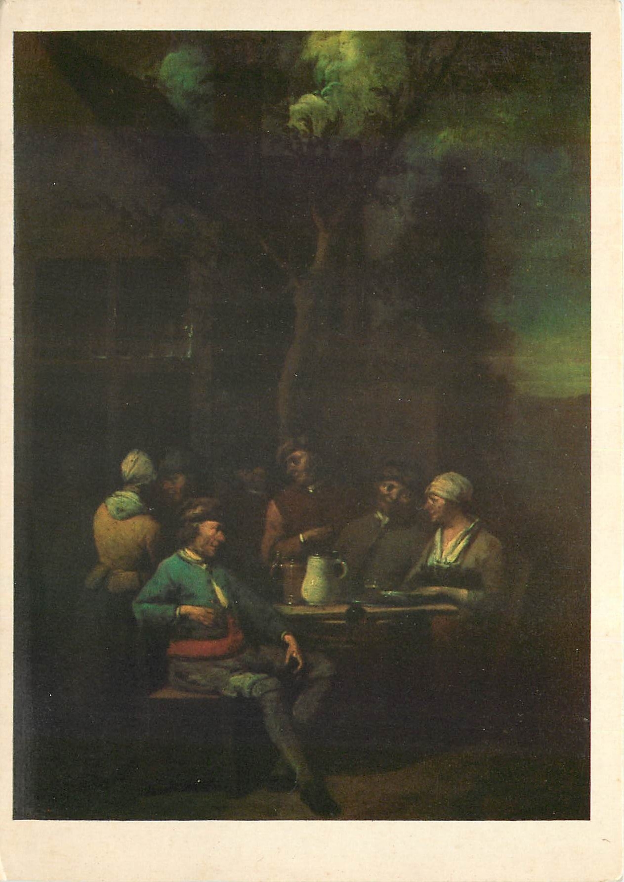 CPM Les Chefs d'Oeuvre du Musee du Puy Jan Baptist Lambrechts 1680 vers 1731 Scene de Buveurs 