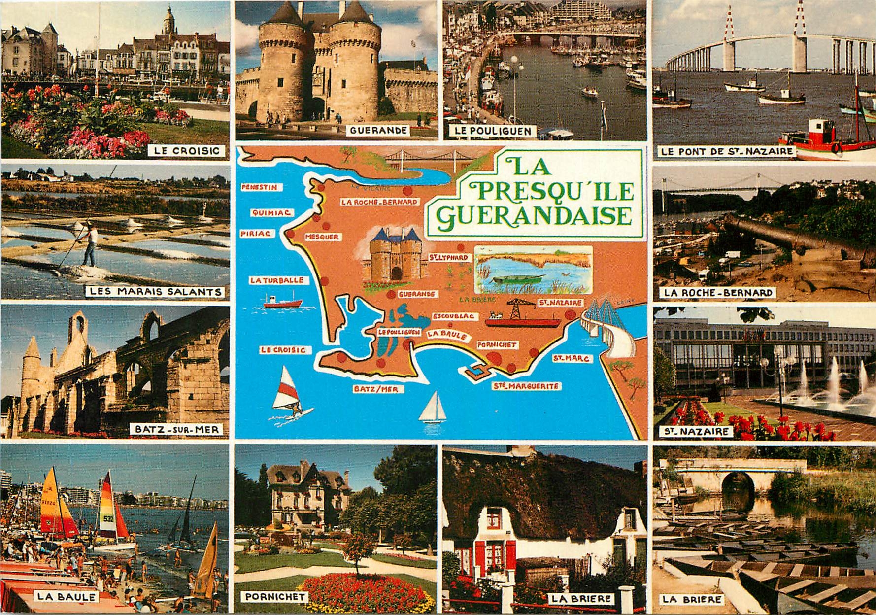 CPM La Presqu'ile Guerandaise Loire Atlantique 