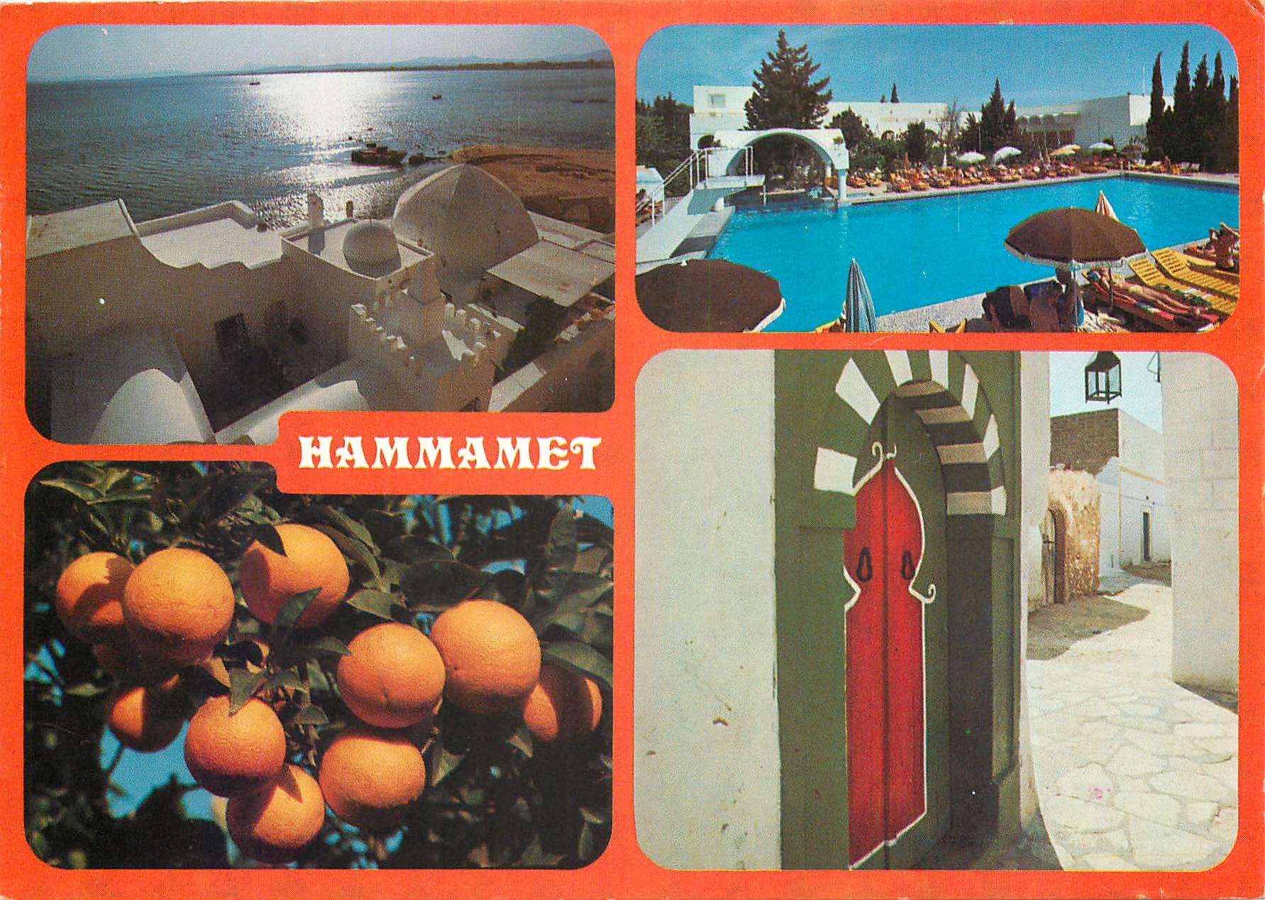 CPM Hammamet et l'Hotel les Orangers 