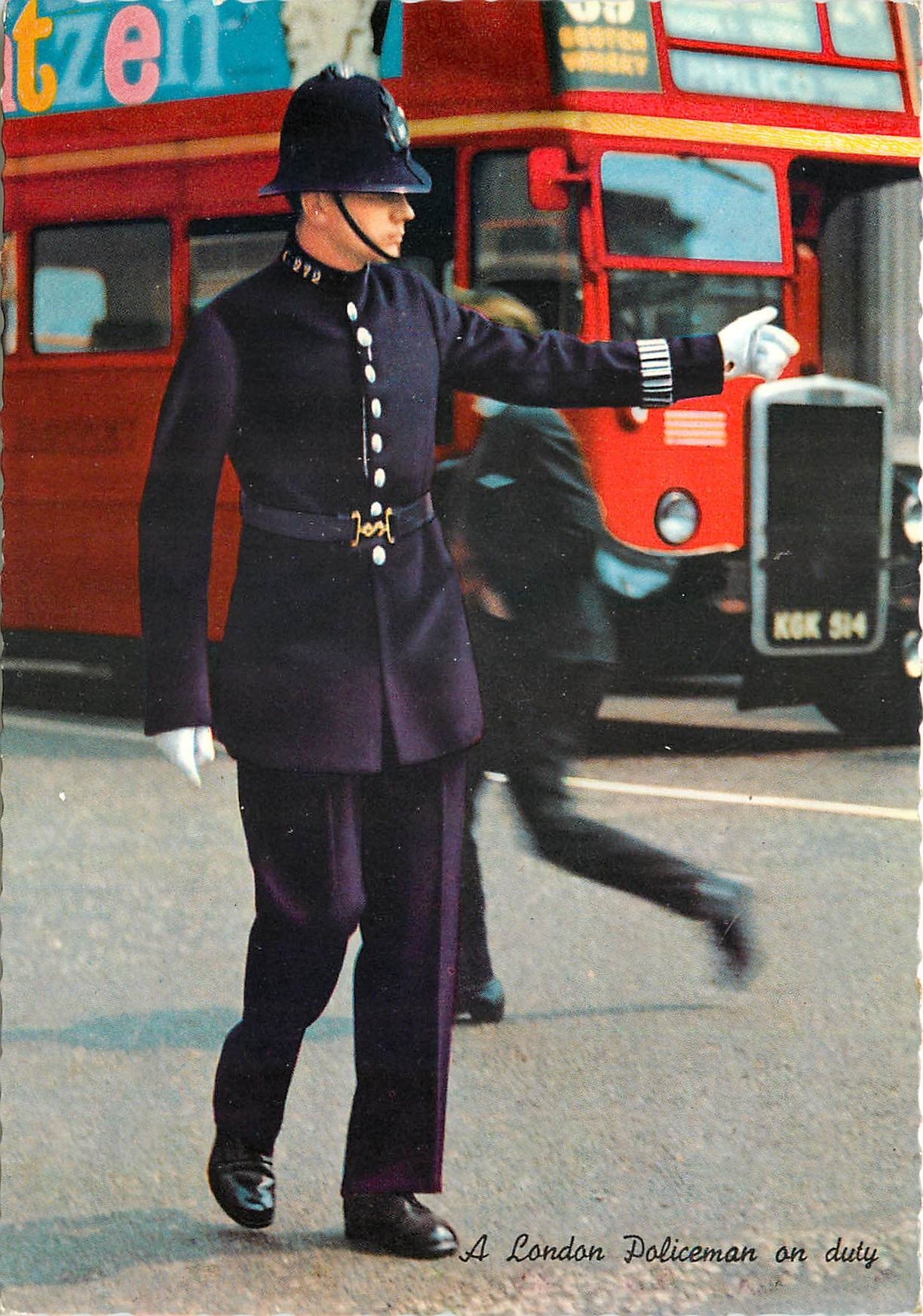 CPM Un Sergent de Ville de Londres en service Police