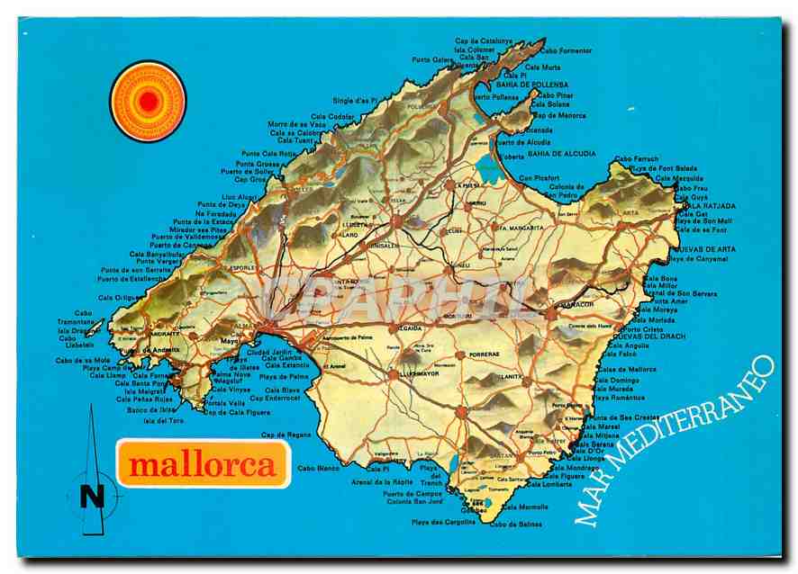 CPM Mallorca Piano con detalles caracteristicos de la Isla 