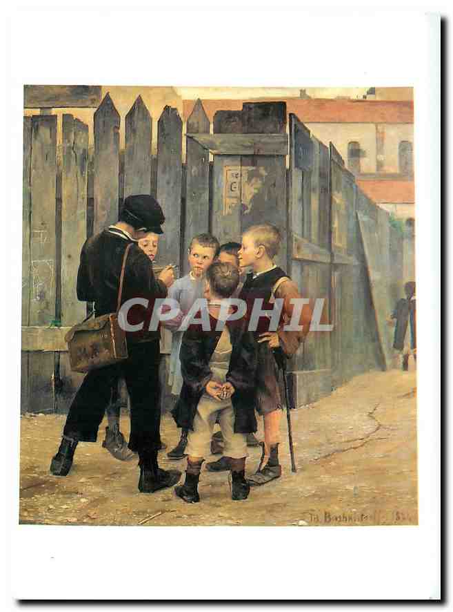 CPM Bashkirtseff Marie 1860 1884 Musee d'Orsay Paris 