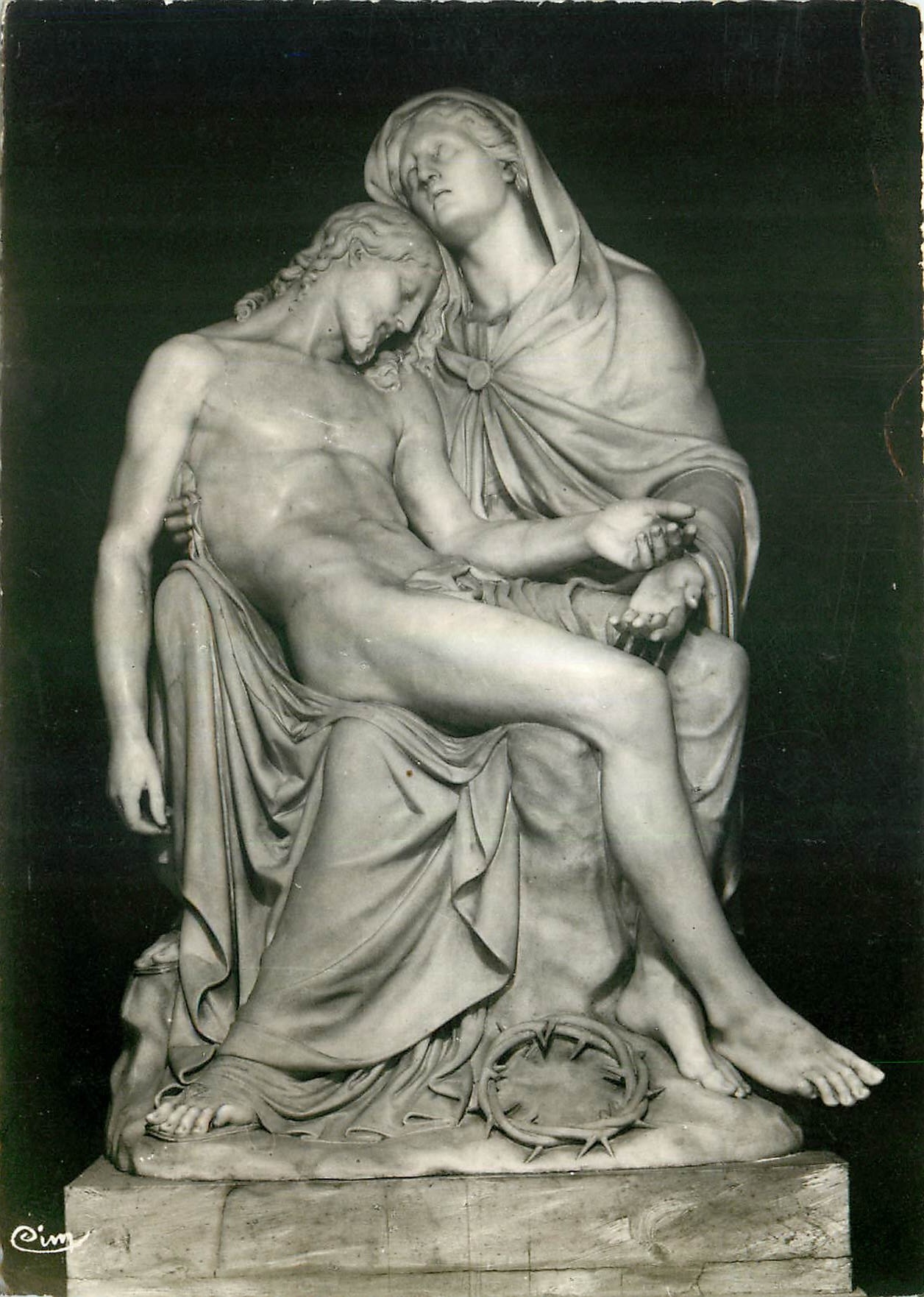 CPM Abbaye d'Hautecombe Savoie la Pieta B Cassiatori 