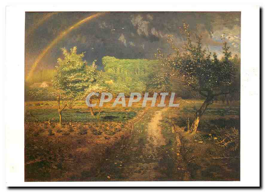 CPM Millet Jean Francois 1814 1875 Le Printemps 1868 1873 Huile sur toile Musee d'Orsay Paris 