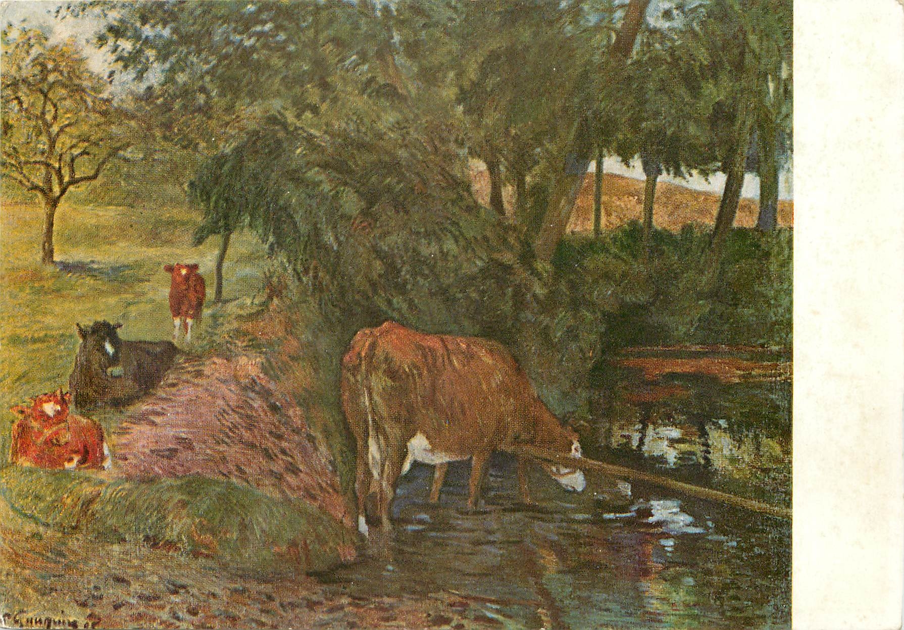 CPM Museum Boymans van Beuningen Rotterdam Paul Gauguin Paris Atouana Dominica the Marquesas 1903 La