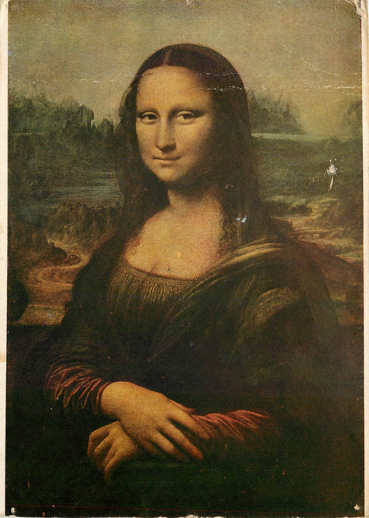 CPM Leonard de Vinci 1452 1519 la Jaconde Mona Lisa la Gioconda 