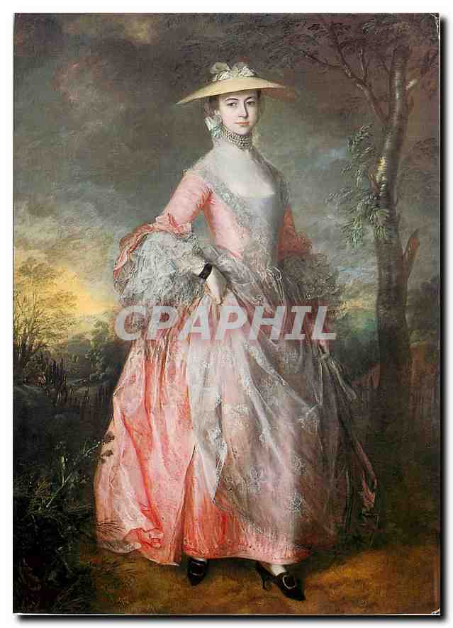 CPM Paris Grand Palais exposition Gainsborough Thomas Gainsborough 1727 1788 Mary Comtesse Howe 1732