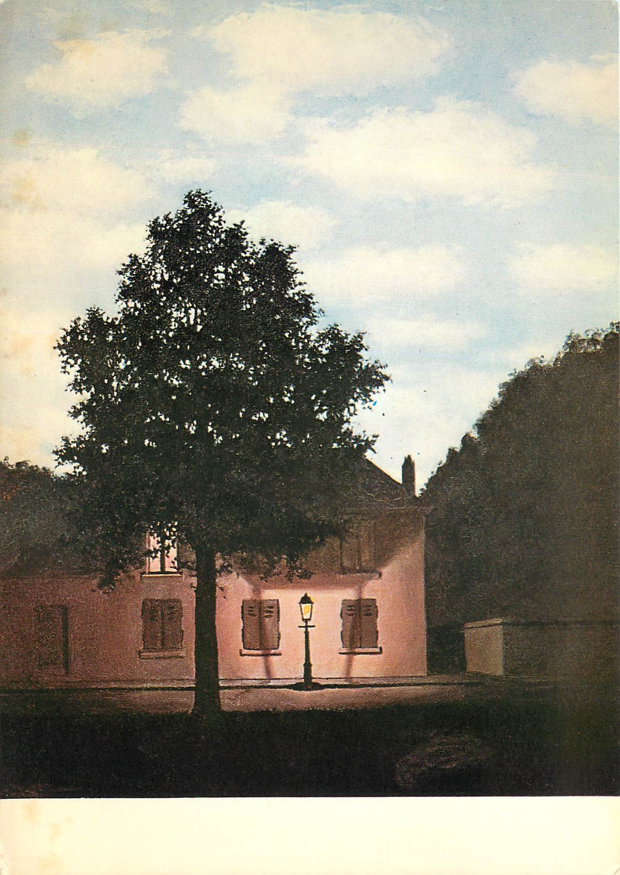 CPM Magritte l'Empire des Lumieres 1958 