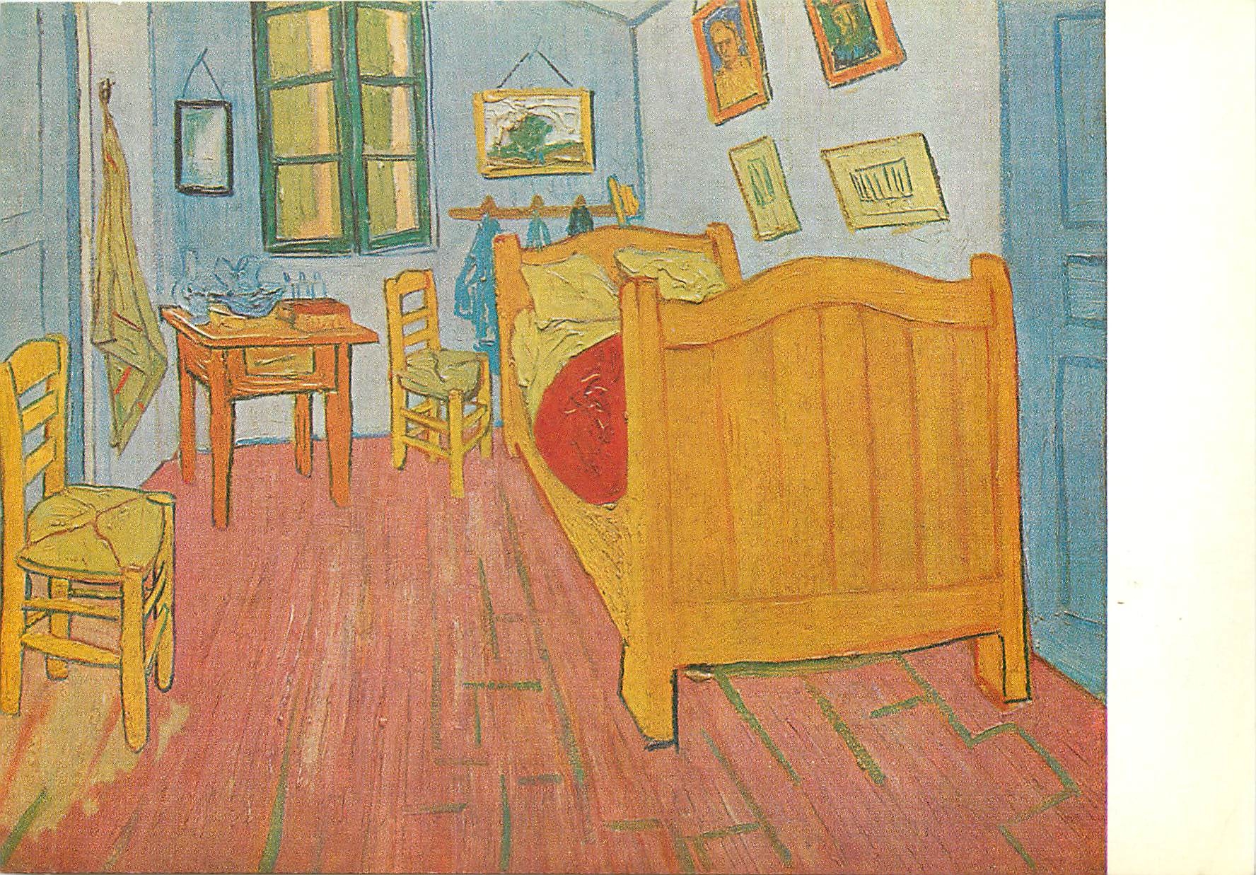 CPM Vincent Van Gogh 1853 1890 la Chambre a coucher a arles 