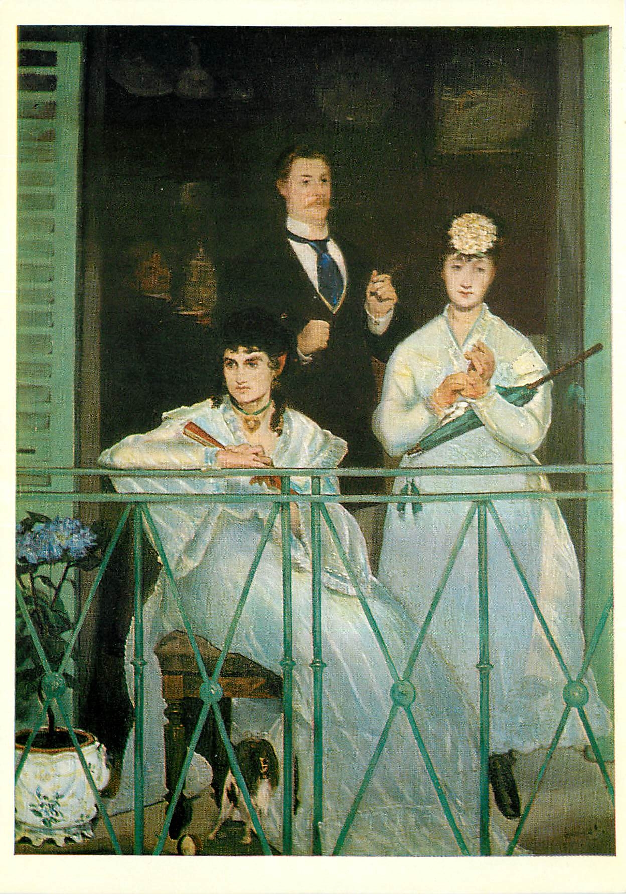 CPM Edouard Manet 1832 1883 le Balcon Louvre Musee de l'Impressionnisme 