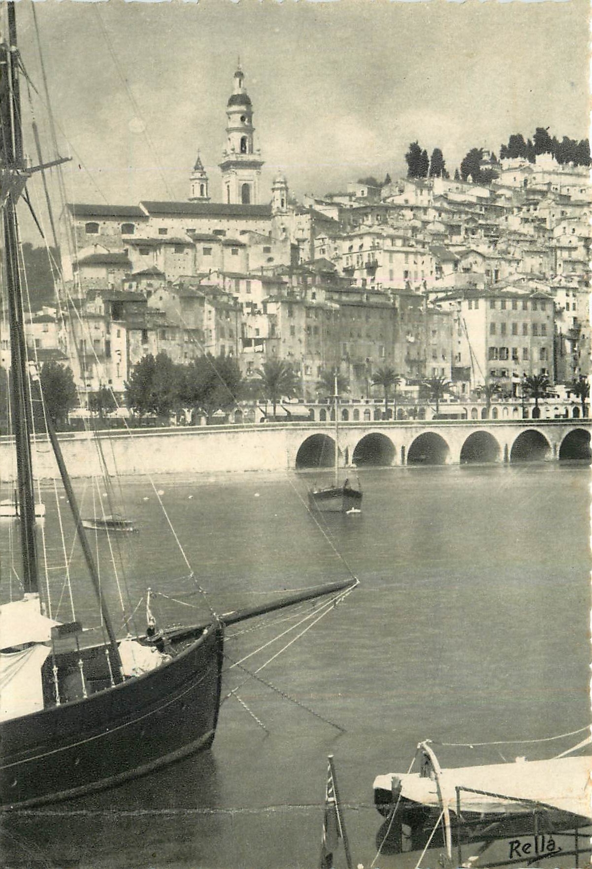 CPM La Cote d'Azur Menton le Port 
