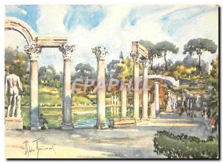 CPM Tivoli Villa Adriana Vallee du Canopo 