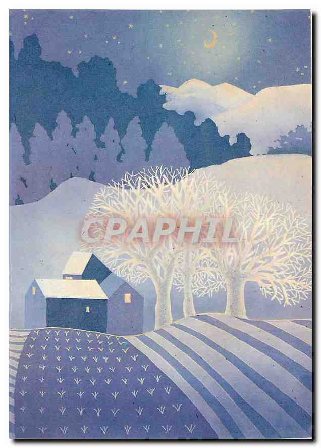 CPM Jose Santos Paysage Lunaire 