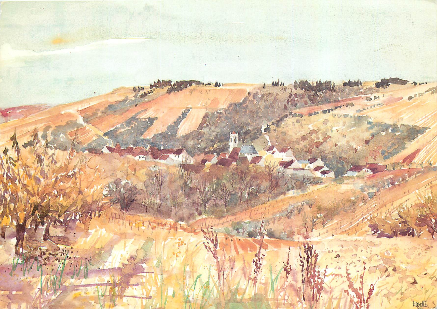 CPM Hosotte ne en 1936 Irancy en Bourgogne 