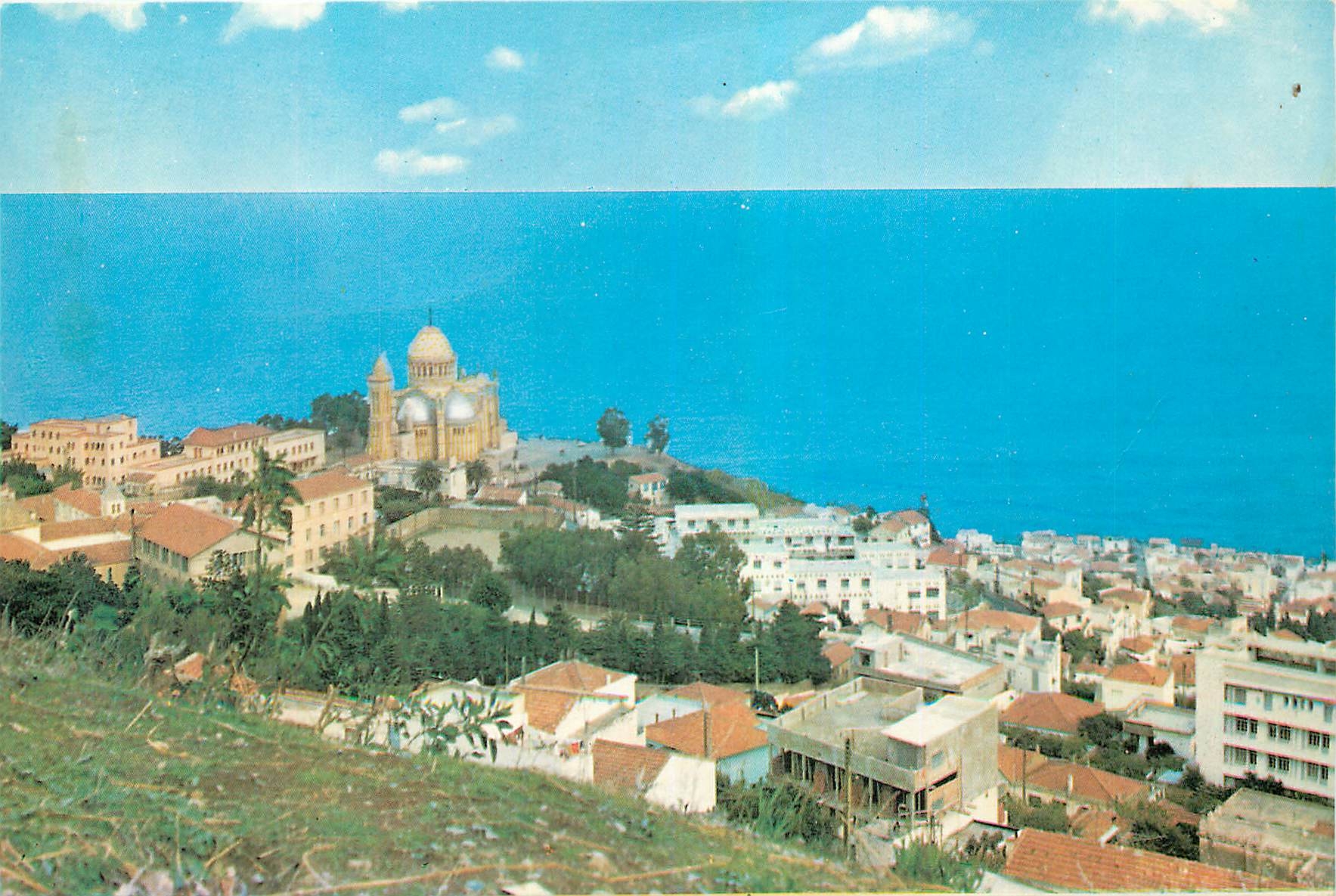 CPM Alger Vue Generale sur notre Dame d'Afrique 