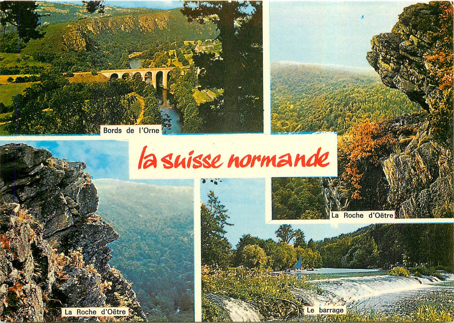 CPM La Suisse Normande Bords de l'Orne 