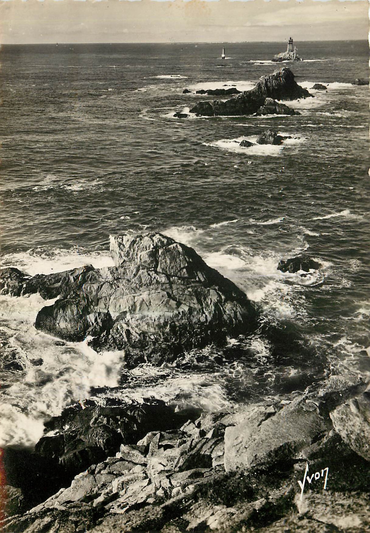 CPM Pointe du Raz Finistere Le phare de la Vieille 