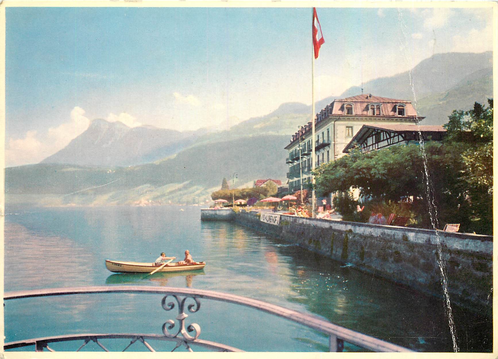 CPM Hotel Nidwaldnerhof Beckenried Vierwaldstattersee 