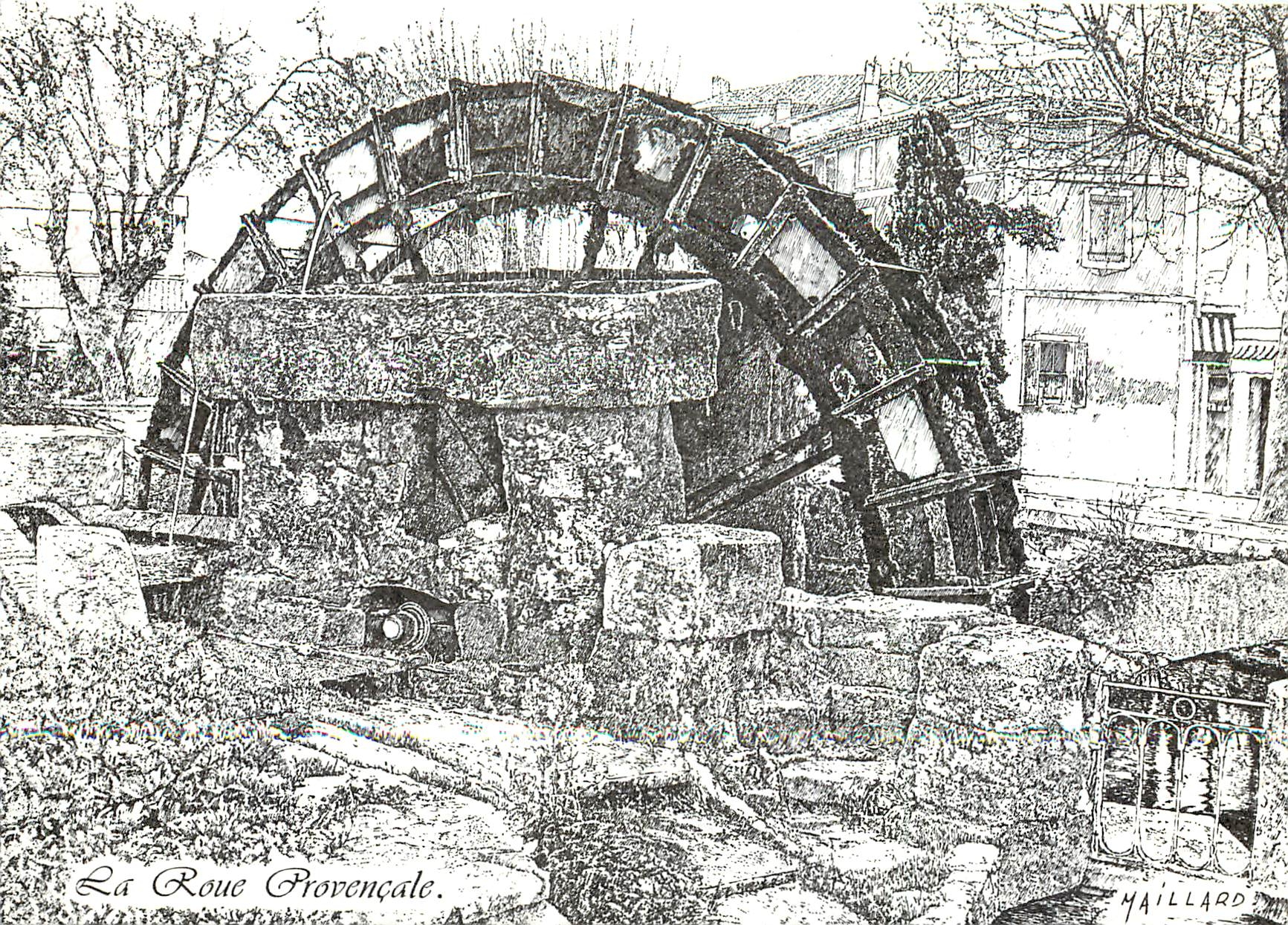 CPM La Roue Provencale Maillard 
