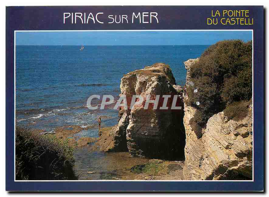 CPM Piriac sur Mer Loire Atlantique La pointe du Castelli 
