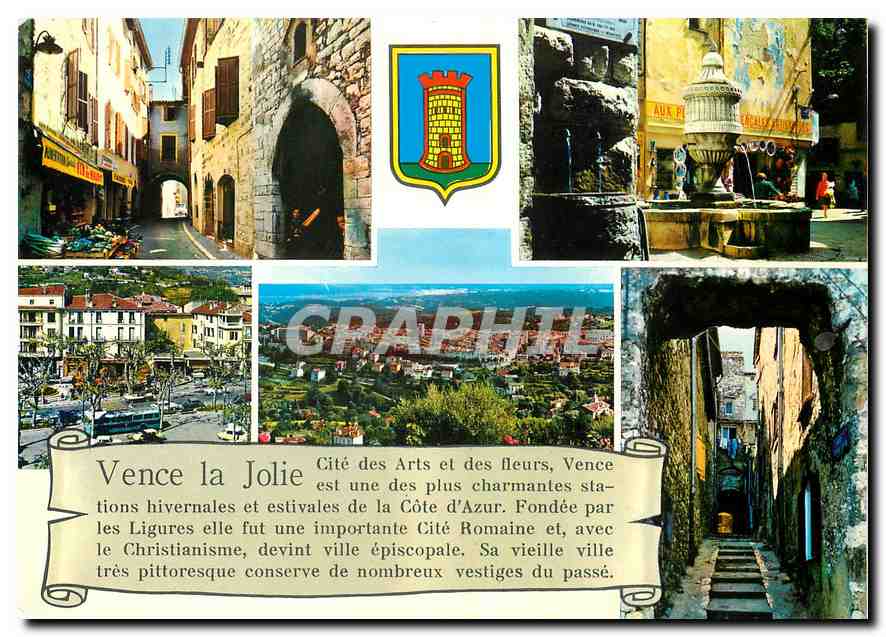 CPM Vence la Jolie Cite des Arts et des fleurs 