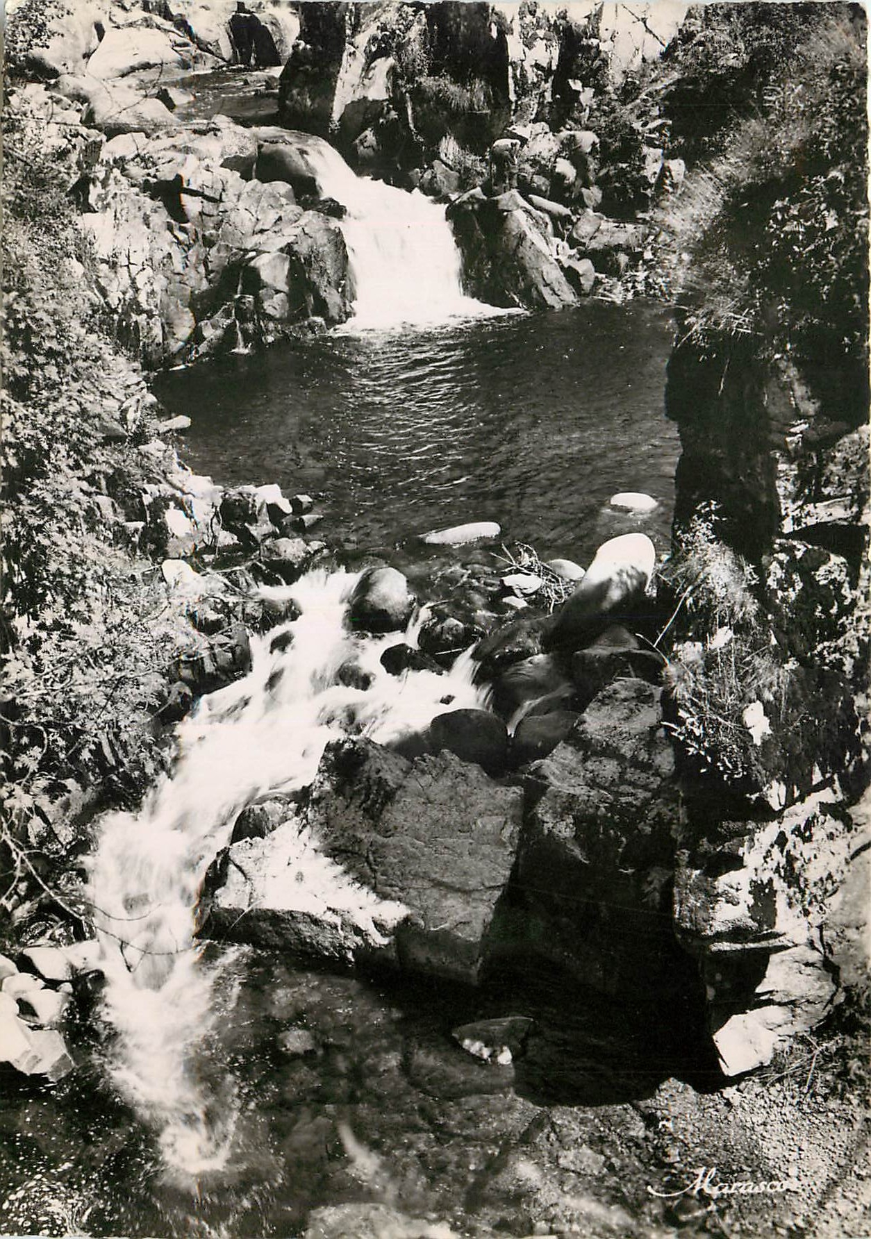 CPM Gerardmer Vosges Le Saut des Cuves 