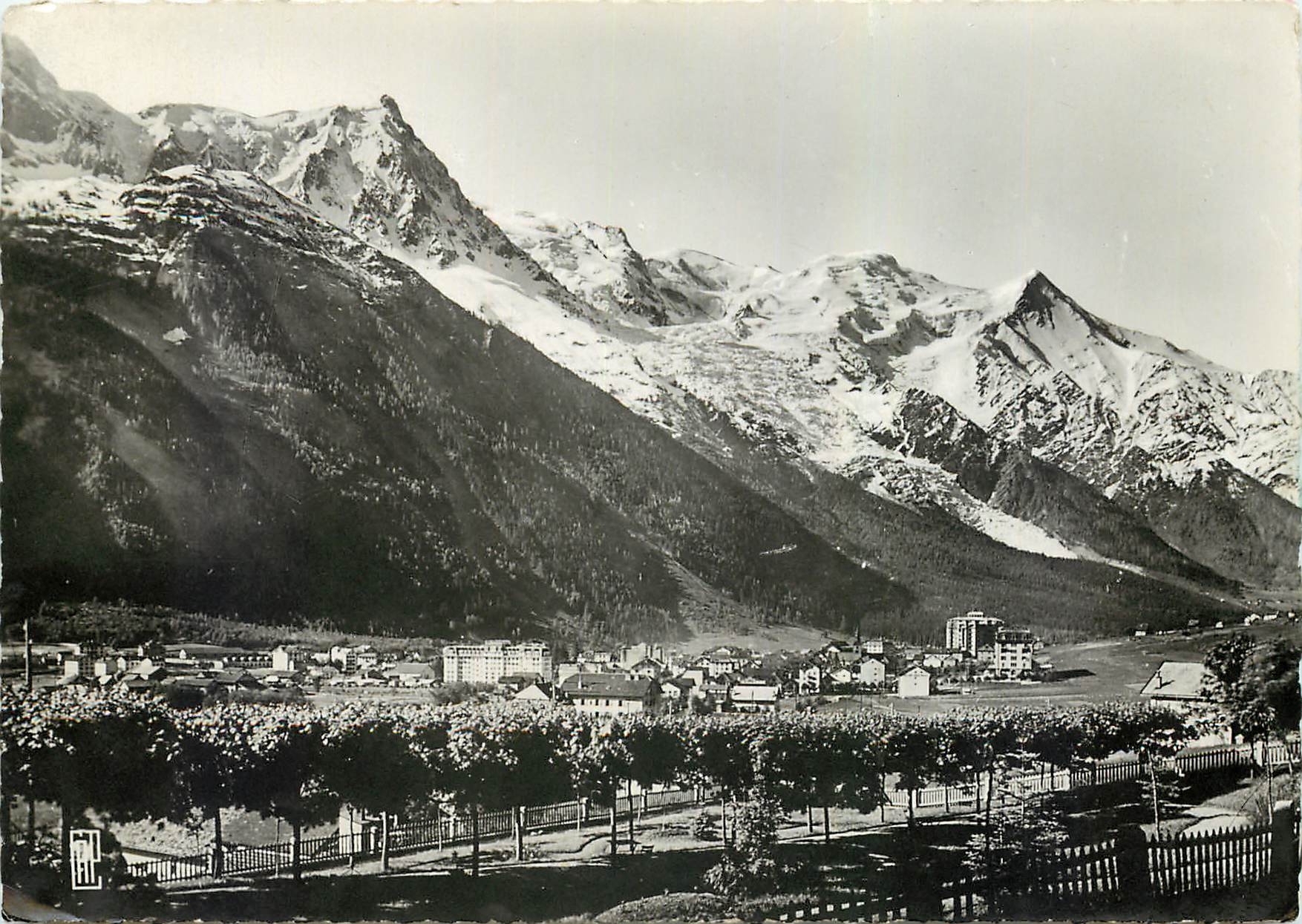 Chamonix - Mont-Blanc - Vue générale — Éditeur : C.A.P. (46) - Recto