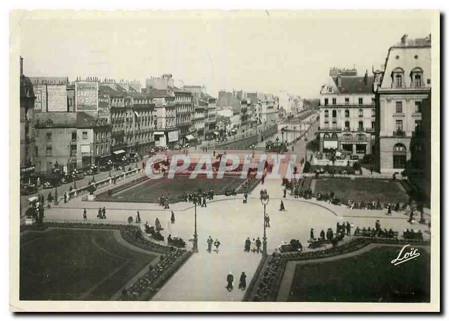 CPM Rennes Les Jardins sur la Vilaine et les Quais 