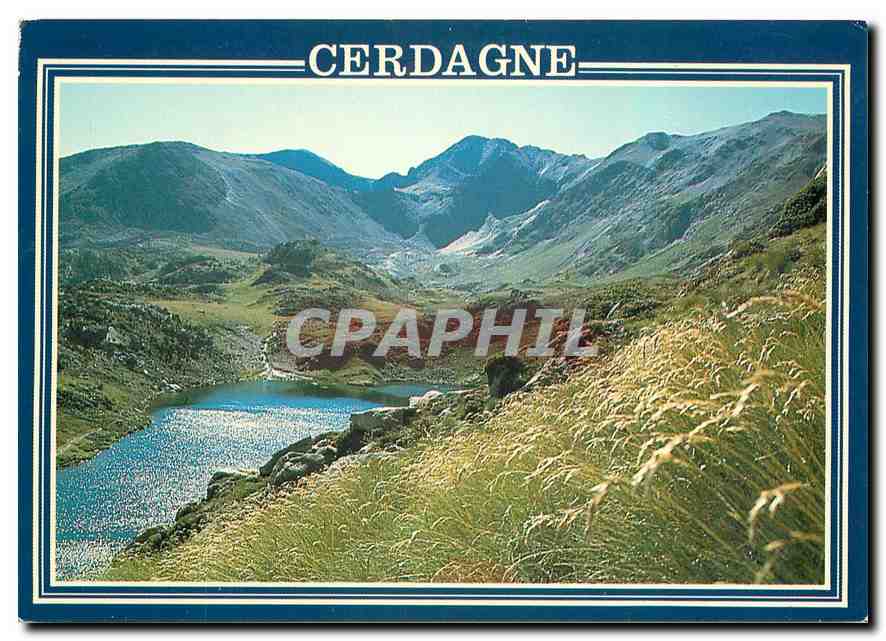 CPM Cerdagne Le Lac du Castella et le pic Carlit 