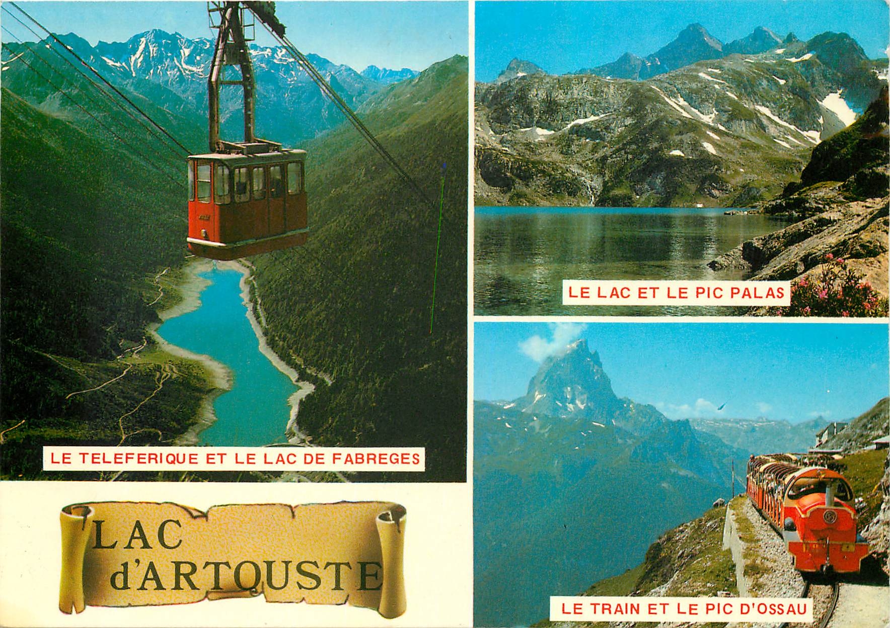 CPM Lac d'Artouste Le Lac et le Pic Palas 