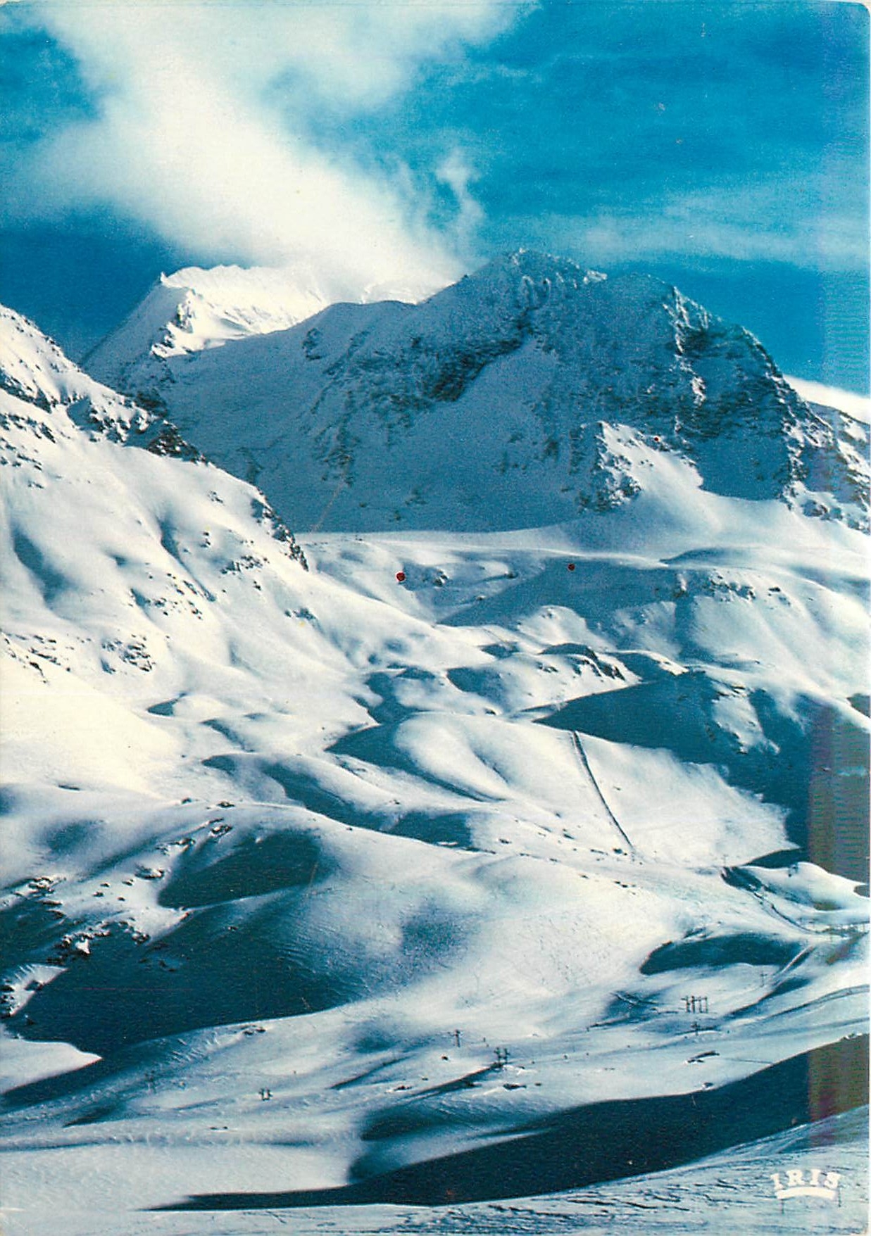 CPM Arc Savoie Le teleski du Grand Col et le Mont Pourri 