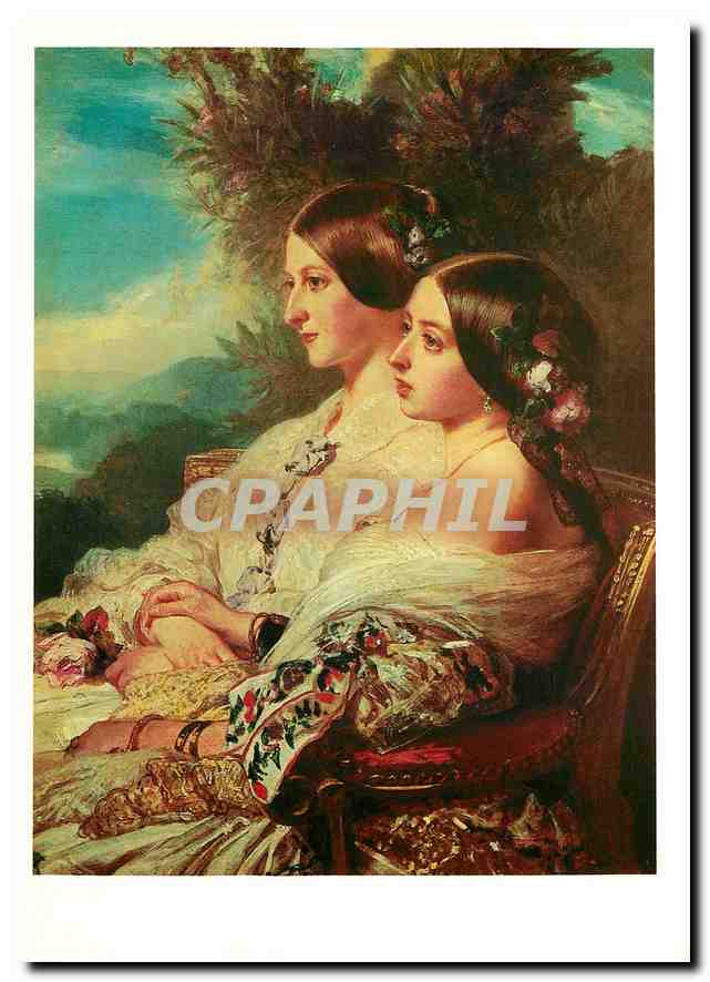 CPM FX Winterhalter 1805 73 Les cousines la reine Victoria et la princesse 