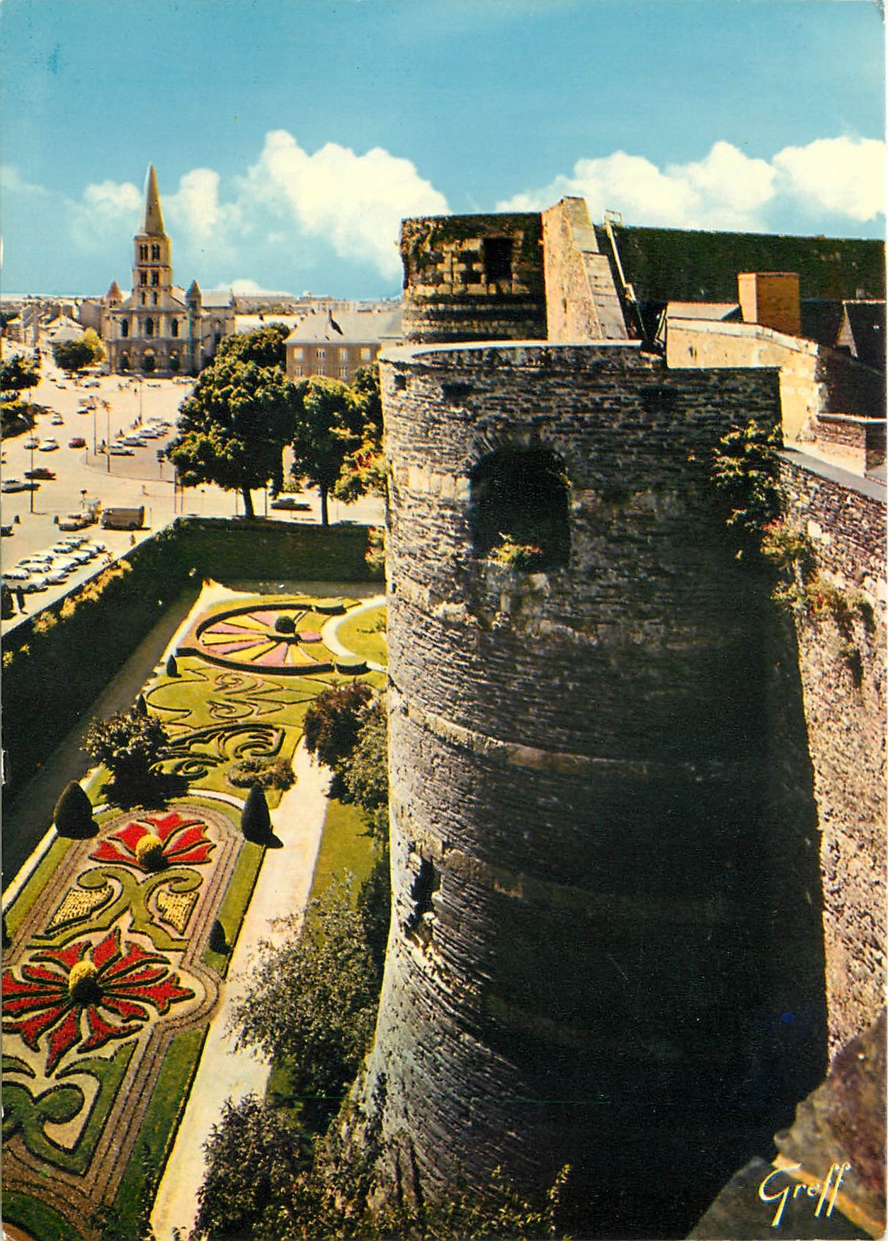 CPM Chateau d'Angers Maine et Loire 