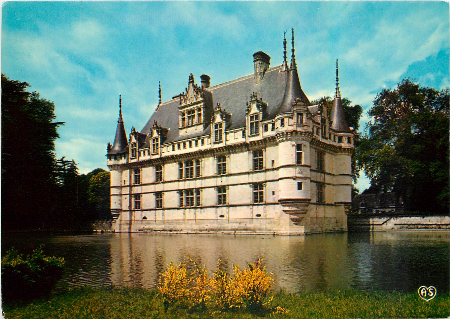 CPM Azay le Rideau L et L L'Indre et le Chateau 